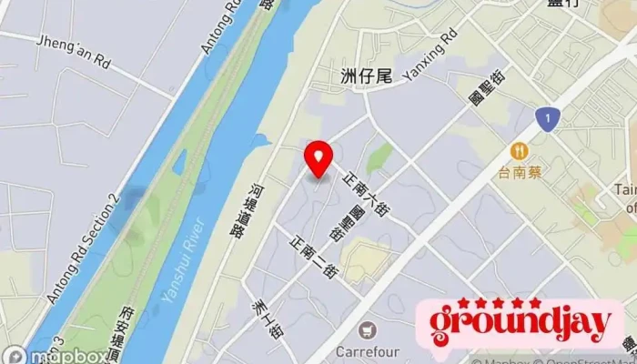 Tan Qu Dian Zi Shi Ye You Xian Gong Si 地圖 - Tainan City, Yongkang District
