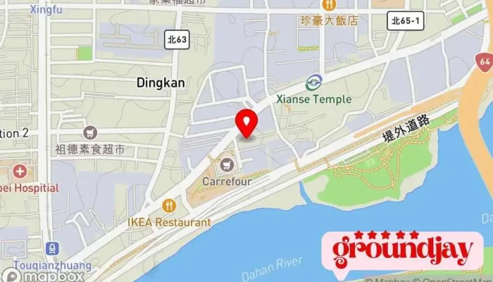 Tang Zhao Shu Wei Zheng He Gu Fen You Xian Gong Si 地圖 - New Taipei City, 三重区