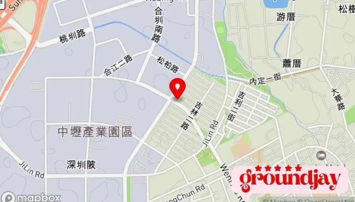 Tao Yuan Wang Ye She Ji 地圖 - Taoyuan City, Zhongli District