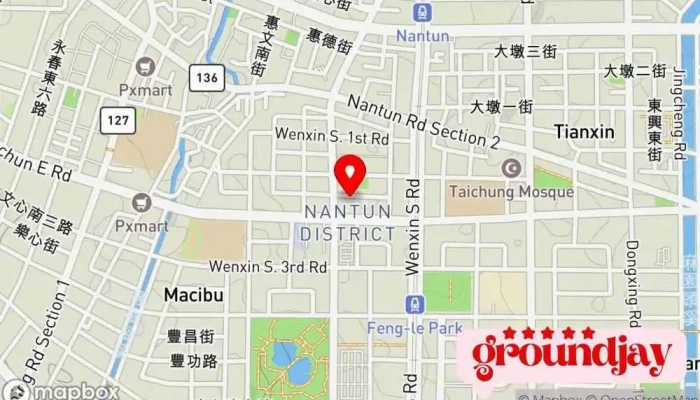 Ti Sheng Guo Ji You Xian Gong Si 地圖 - Taichung City, Nantun District