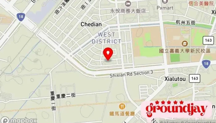 Tian Li Qi Zhi You Xian Gong Si 地圖 - Chiayi City, West District