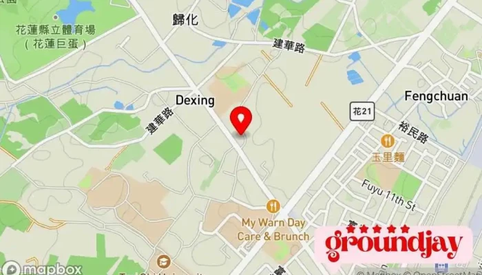 Wan Neng Tong Huan Bao Wei Sheng Gong Cheng  Hua Lian Tong Shui Guan Tong Ma Tong Chou Shui Fei Xi Shui Ta 地圖 - Hualien County, Hualien City
