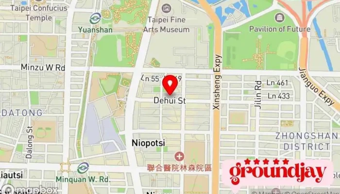 Wang Ruan Gu Fen You Xian Gong Si 地圖 - Taipei City, Zhongshan District