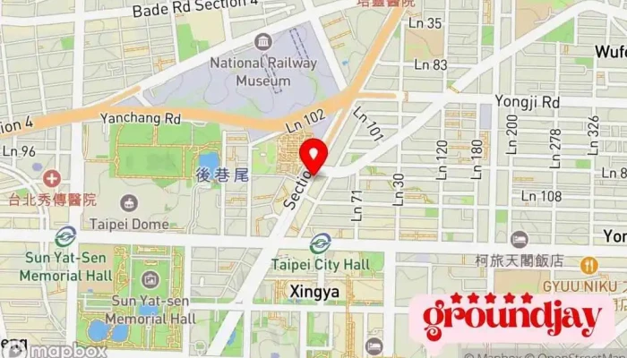 Wei Bo Tai Dian Zi Shang Wu Gu Wen Gu Fen You Xian Gong Si 地圖 - 台灣 Xinyi District