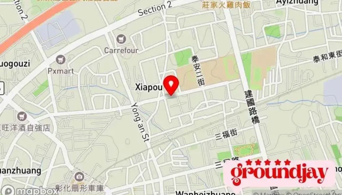 Wei Hao Qi Ye Gu Fen You Xian Gong Si 地圖 - Changhua County, Changhua City