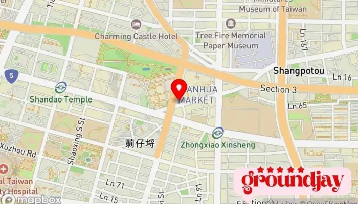Wei Ke Shu Wei Chuang Yi You Xian Gong Si 地圖 - Taipei City, Zhongzheng District