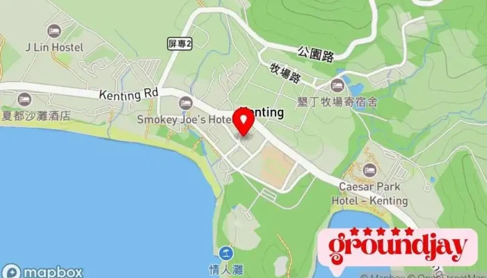 Xi La Feng Qing Min Su 地圖 - Pingtung County, Hengchun Township