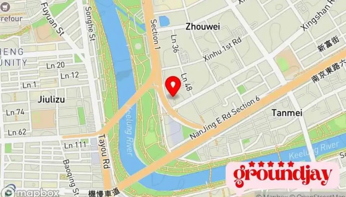 Xi Tong Dian Zi Gong Ye Gu Fen You Xian Gong Si 地圖 - Taipei City, Neihu District