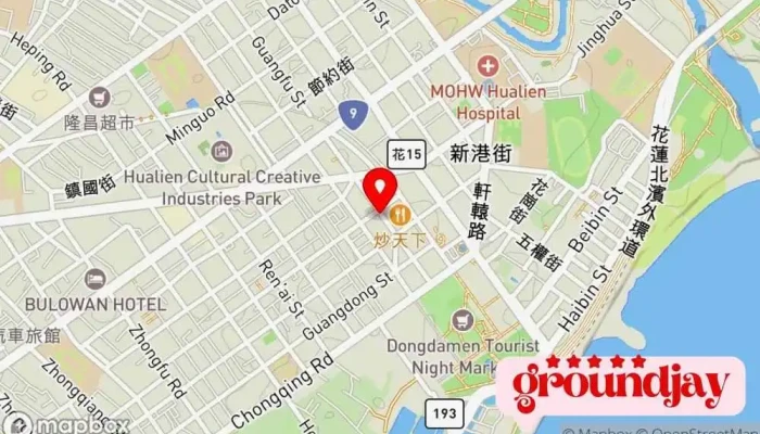 Xiang Pin Lu Guan 地圖 - Hualien County, Hualien City