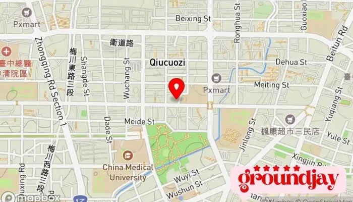 Xiang Shang Guo Ji Ke Ji Gu Fen You Xian Gong Si 地圖 - Taichung City, North District