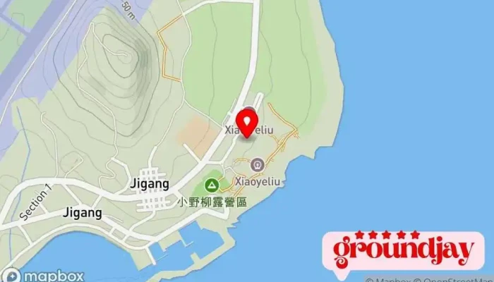 Xiao Ye Liu You Ke Zhong Xin 地圖 - Taitung County, Taitung City
