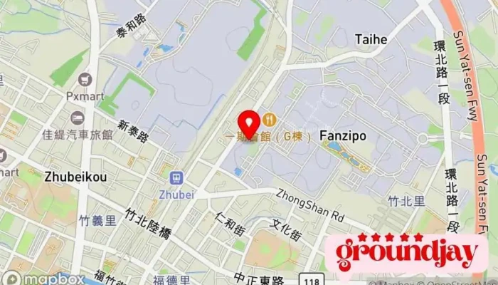 Xin Chuang Ke Ji 地圖 - Hsinchu County, Zhubei City