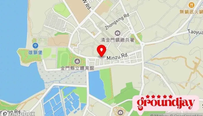 Xin Jin Men Shang Lu New Km Hotel Jin Men Lu Xing Jin Men Shi Zhong Xin Zhu Su 地圖 - Kinmen County, Jincheng Township