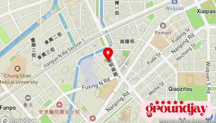 地图 新视野多媒体行销设计有限公司 网站设计师, 互联网营销服务, 网络托管公司 在 Taichung City, South District