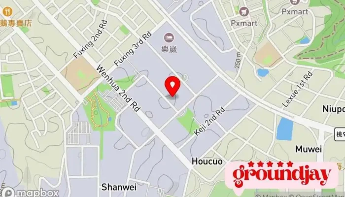 Yan Ming Guang Dian Gu Fen You Xian Gong Si 地圖 - Taoyuan City, Guishan District