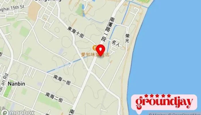 地图 燕声广播电台股份有限公司 广播电台 在 Hualien County, Ji’an Township
