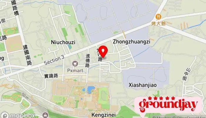 地图 亿豪先锋网路有限公司 设计工作室 在 Changhua County, Changhua City