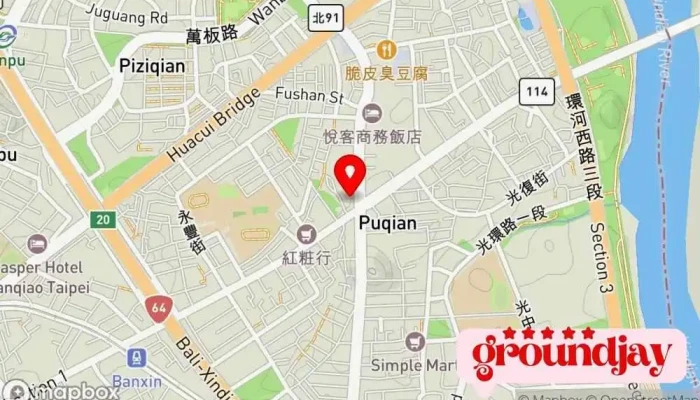 Yi Kan 地圖 - New Taipei City, Banqiao District
