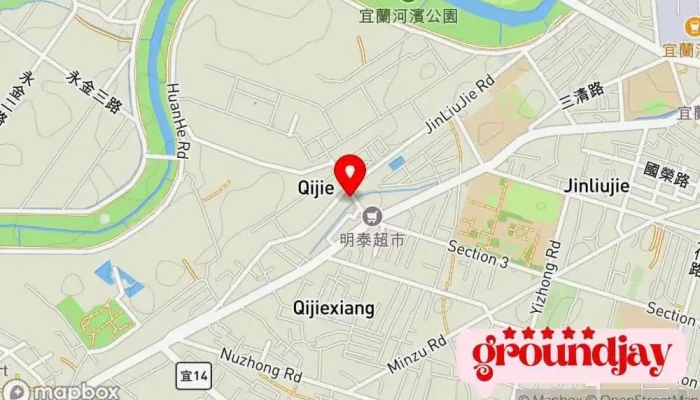 Yi Lan Ce Hou Suo Yi Lan Fei Xing Chang Chu Zhang Suo 地圖 - Yilan County, Yilan City