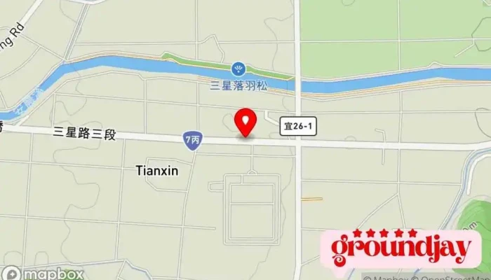 Yi Lan Jian Yu 地圖 - 宜兰县三星乡
