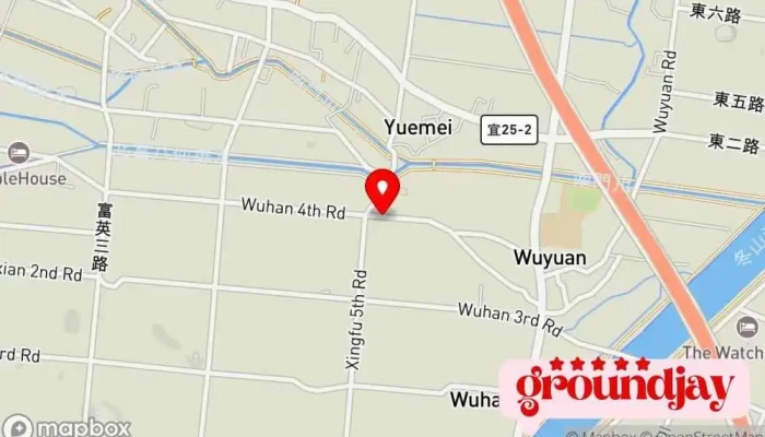 Yi Lan Min Su Wo Er Fu W Star 地圖 - Yilan County, Dongshan Township