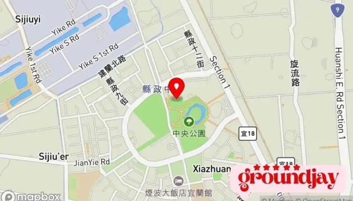Yi Lan Xian Shi Guan 地圖 - Yilan County, Yilan City
