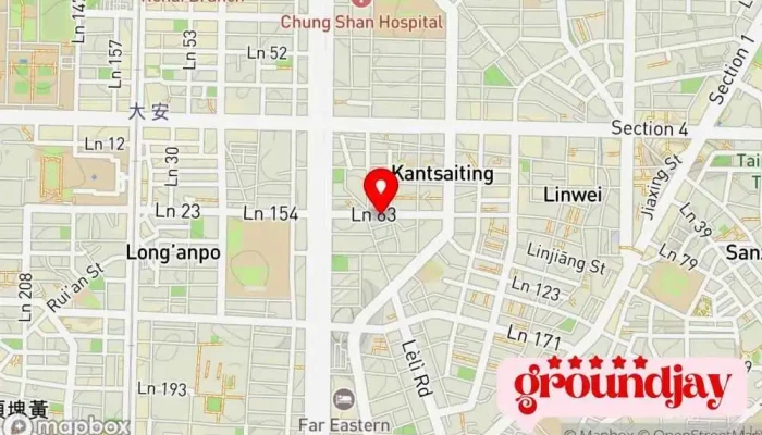 Yi Ma Dian Zi Gu Fen You Xian Gong Si 地圖 - Taipei City, Da’an District