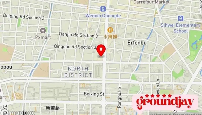 Yi Xin Wang Lu Xing Xiao Gong Si 地圖 - Taichung City, North District
