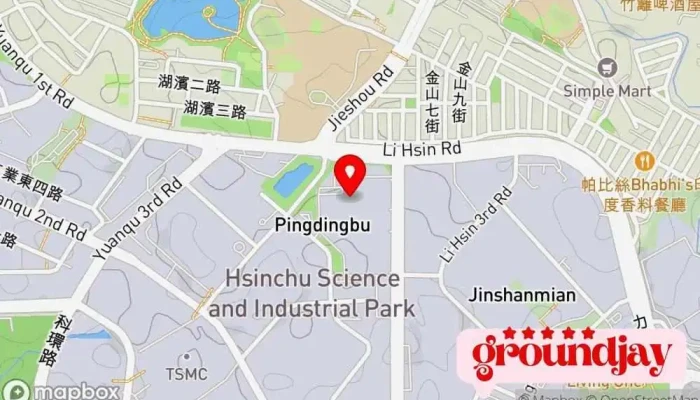 Yi Zhi Dian Zi Gu Fen You Xian Gong Si 地圖 - Hsinchu City, East District