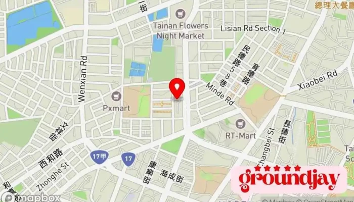 Yin Shen Huo 3dLie Yin 地圖 - Tainan City, North District