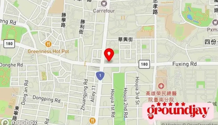 Yong Da Dian Zi Cai Liao Xing 地圖 - Tainan City, Yongkang District