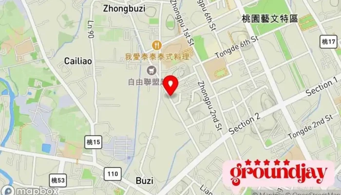 Yong Da Wang 地圖 - Taoyuan City, Taoyuan District