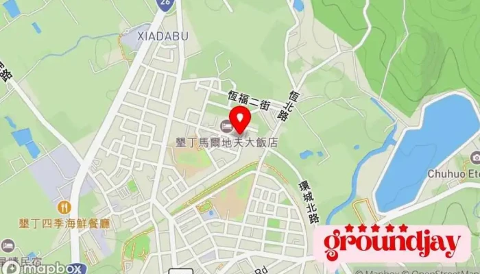 You Dian Yi Shi Zao Can Wu Can Wan Can Xia Wu Cha Yin Liao Can Ting 地圖 - Pingtung County, Hengchun Township
