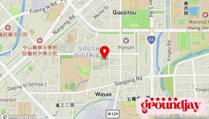 地图 友冠网路资讯有限公司 互联网营销服务 在 Taichung City, South District