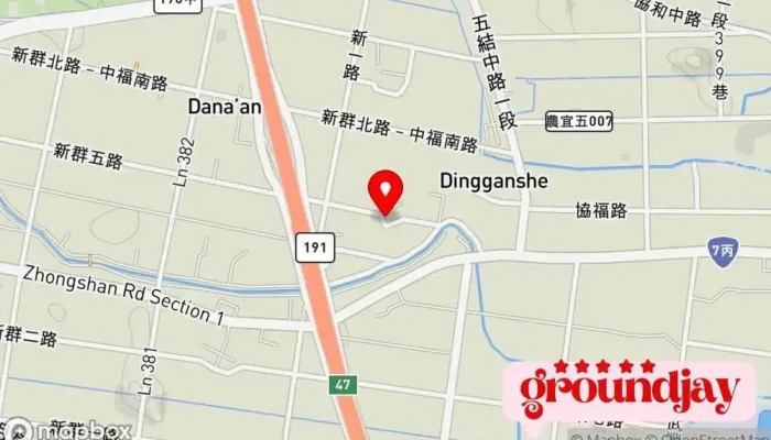 You You Zhen Zhan Min Su 地圖 - Yilan County, Luodong Township