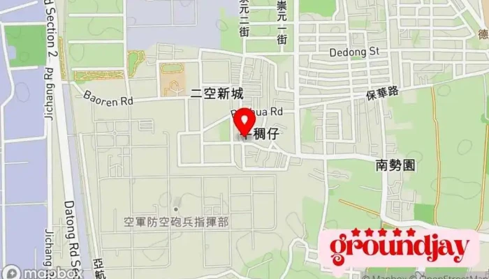 Yuan Dian Wang Ye She Ji 地圖 - Tainan City, Rende District