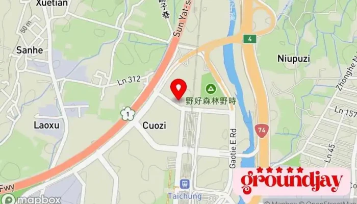 Yun Cheng Zai Xian Gu Fen You Xian Gong Si 地圖 - Taichung City, Wuri District
