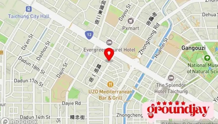 Yun Ding Qi Guan Gu Wen You Xian Gong Si 地圖 - Taichung City, Xitun District