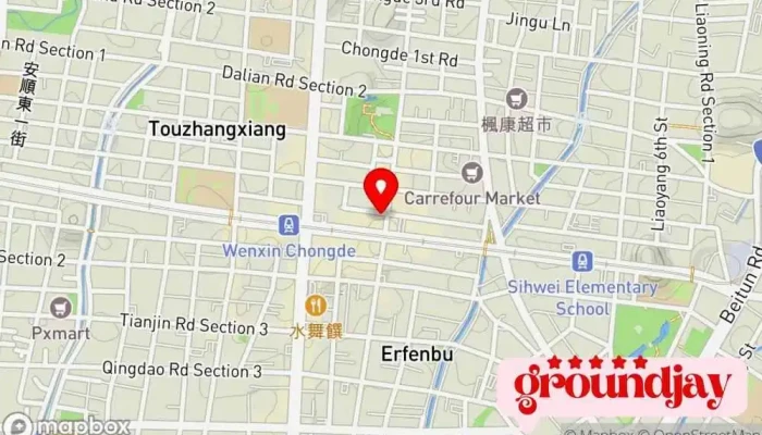 Yun Duan Dian Jia Xi Tong 地圖 - Taichung City, Beitun District
