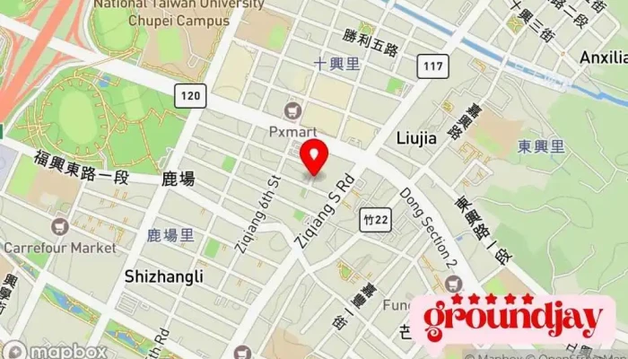 Yun Shi Dai Shu Wei You Xian Gong Si 地圖 - Hsinchu County, Zhubei City