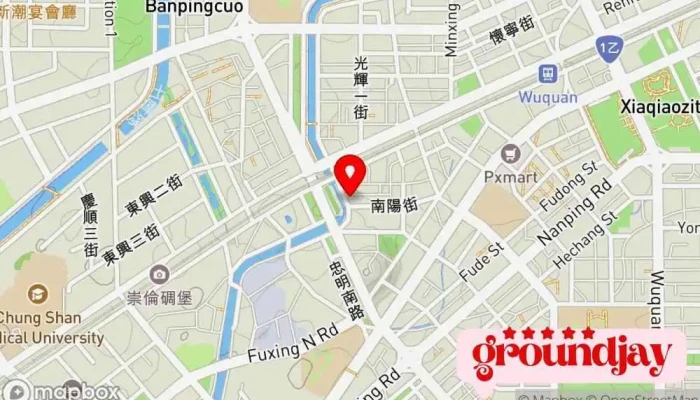 Yun Yang Ke Ji Tai Zhong Ban Shi Chu 地圖 - Taichung City, South District