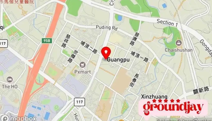 Yun Zhi Hui Shang Ban Da Lou Zu Shou Zhong Xin 地圖 - Hsinchu City, East District