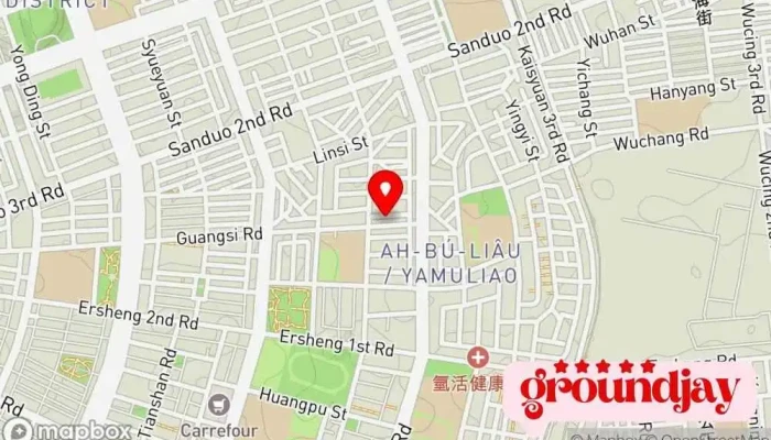 Zhan Guo Ce 地圖 - Kaohsiung City, Lingya District