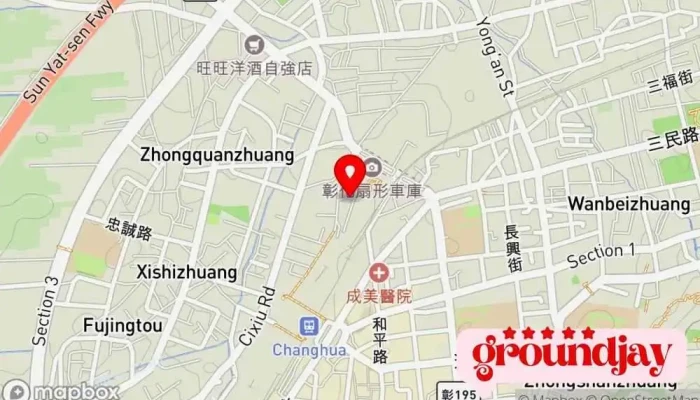 Zhang Hua Gong Chang Ban Xian Xiong Di Chuang Yi You Xian Gong Si 地圖 - Changhua County, Changhua City