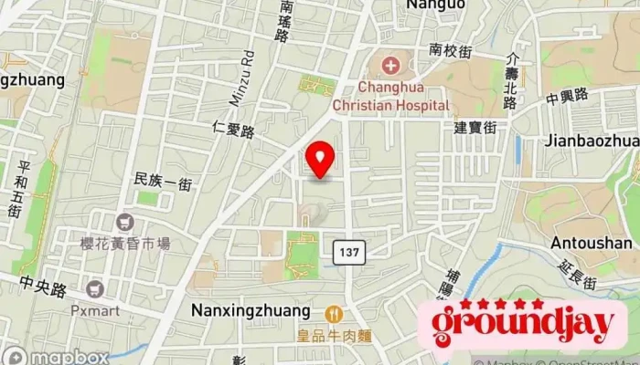 Zhang Hua Xian Zhang Hua Shi Gong Suo Qing Ji Dui 地圖 - Changhua County, Changhua City