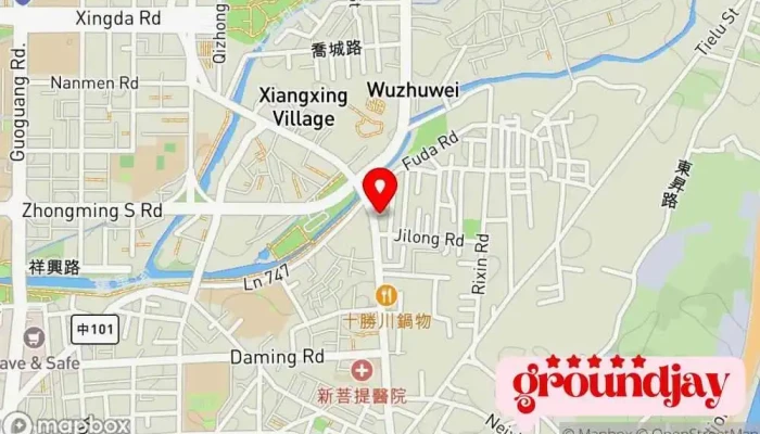 Zheng Sheng Yan Bo 地圖 - Taichung City, Dali District