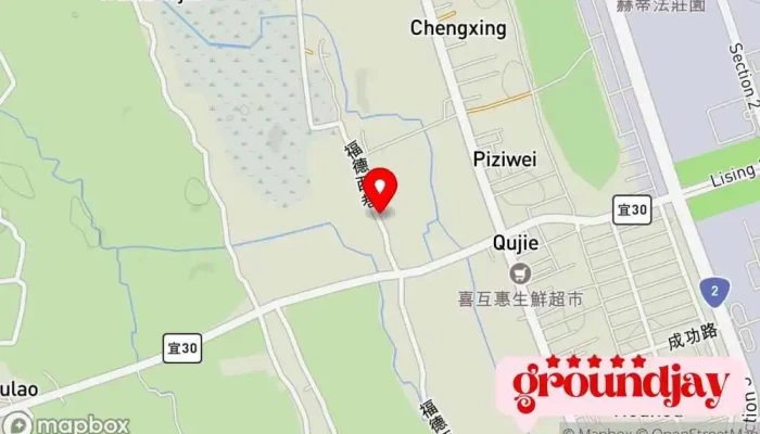Zhi Chi Min Su 地圖 - Yilan County, Wujie Township
