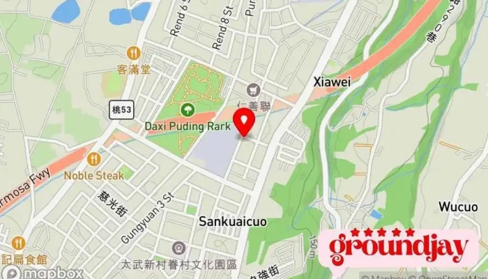 Zhong Hua Dian Shang Xie Hui 地圖 - Taoyuan City, Daxi District