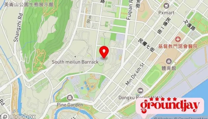 地图 中華電信網路技術分公司行動北區營運處花蓮營運中心 电信服务商 在 Hualien County, Hualien City