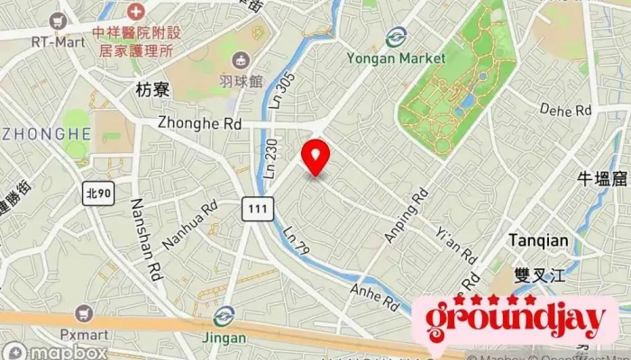 Zhong Hua Tai Wan Kua Jing Dian Zi Shang Wu Xie Hui 地圖 - New Taipei City, Zhonghe District
